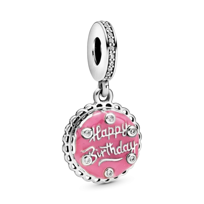 Happy Birthday to You Studded Charm Bracelet Set - Image 4
