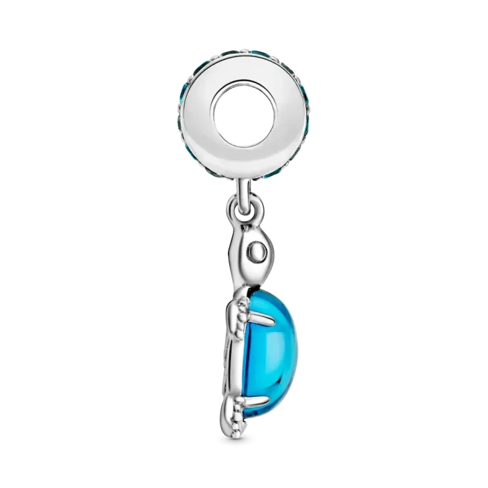 Murano Glass Sea Turtle Dangle Charm - Image 7