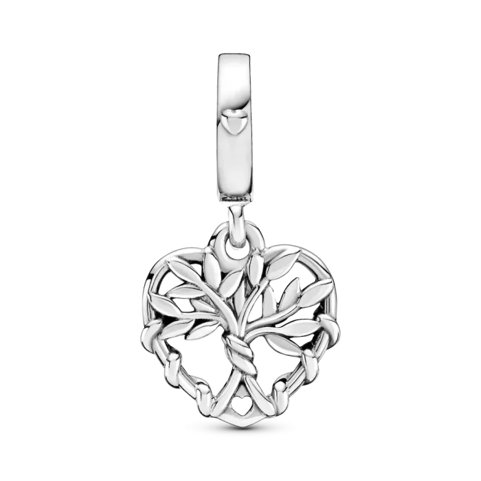 Heart Family Tree Dangle Charm - Image 5