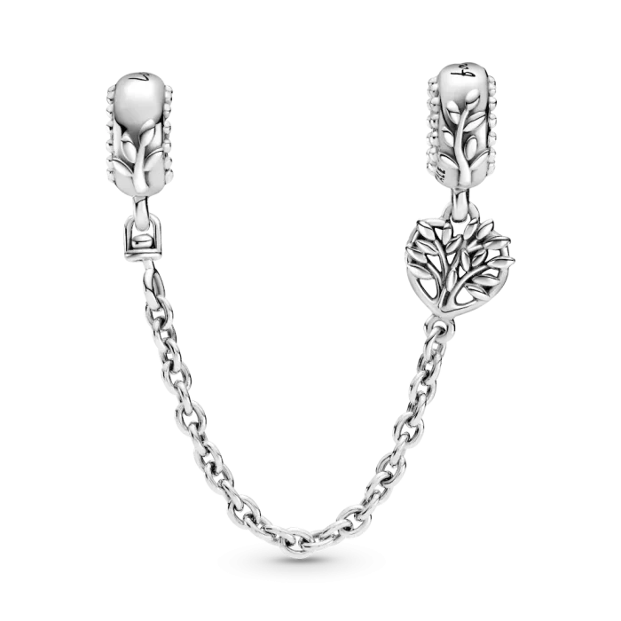 Heart Family Tree Safety Chain Charm - Image 5