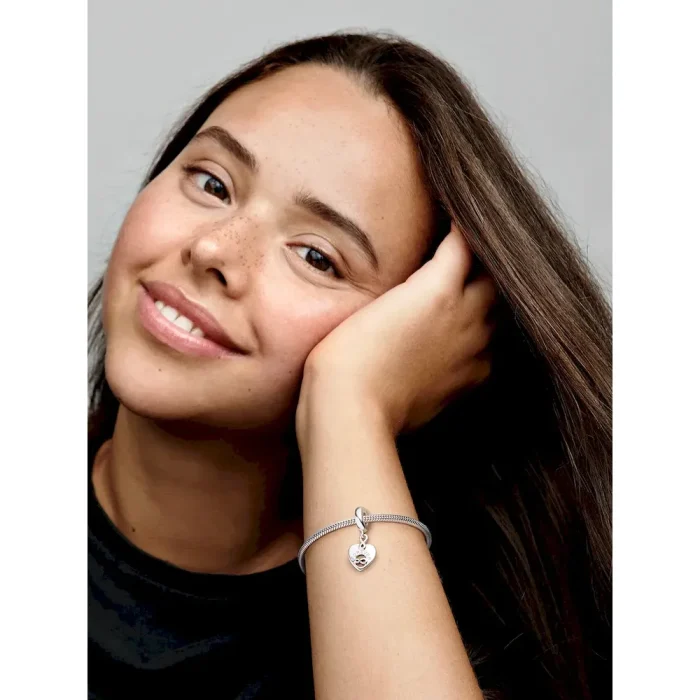 Friends Forever Heart Dangle Charm - Image 3