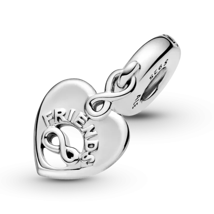 Friends Forever Heart Dangle Charm - Image 6