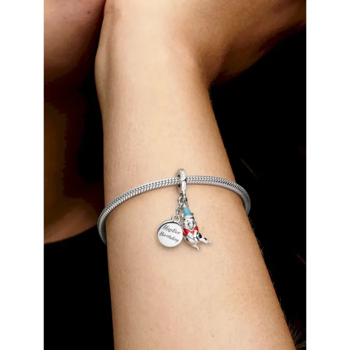 Disney Winnie the Pooh Birthday Dangle Charm - Image 2