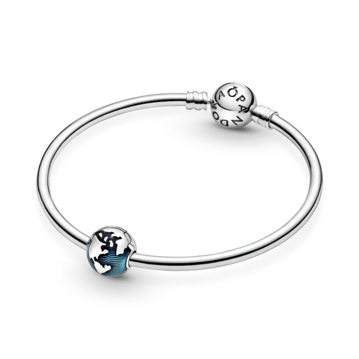 Blue Globe Clip Charm - Image 4