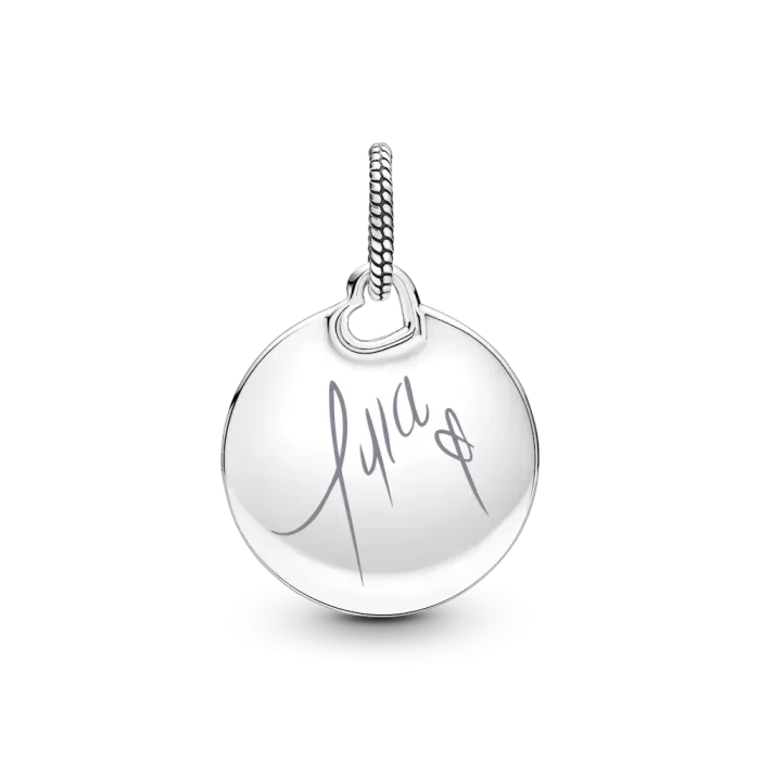 Tyla Signature Tyger Round Tag Dangle Charm - Image 2