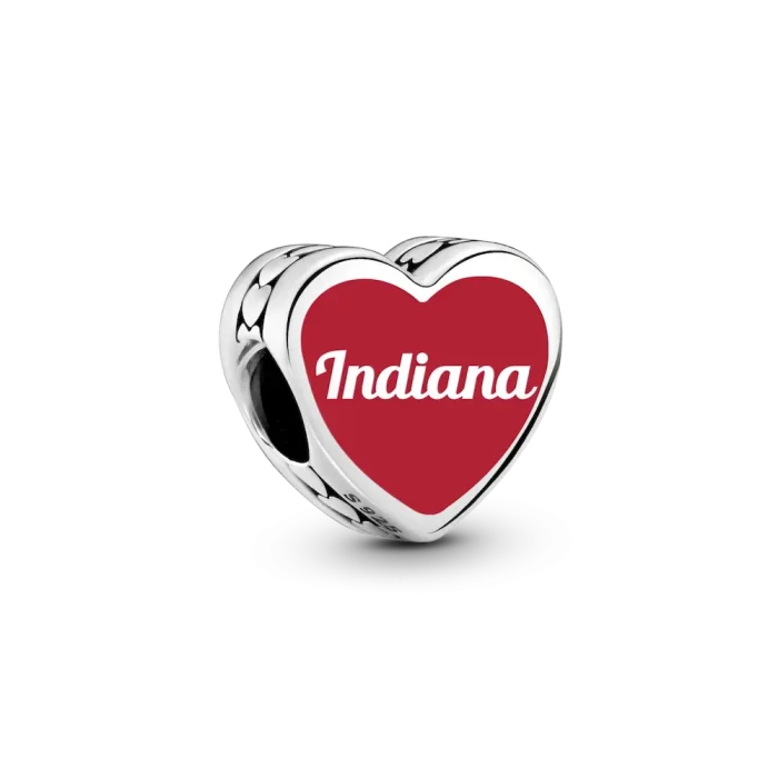 Indiana Heart Charm - Image 2