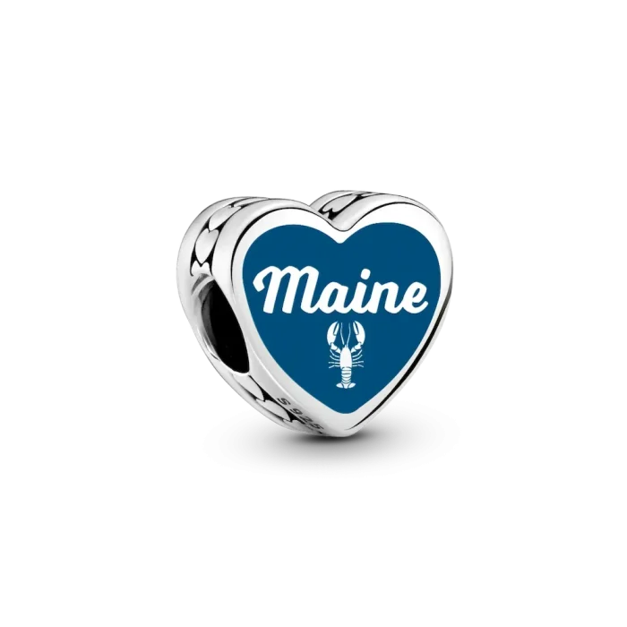 Maine Heart Charm - Image 2