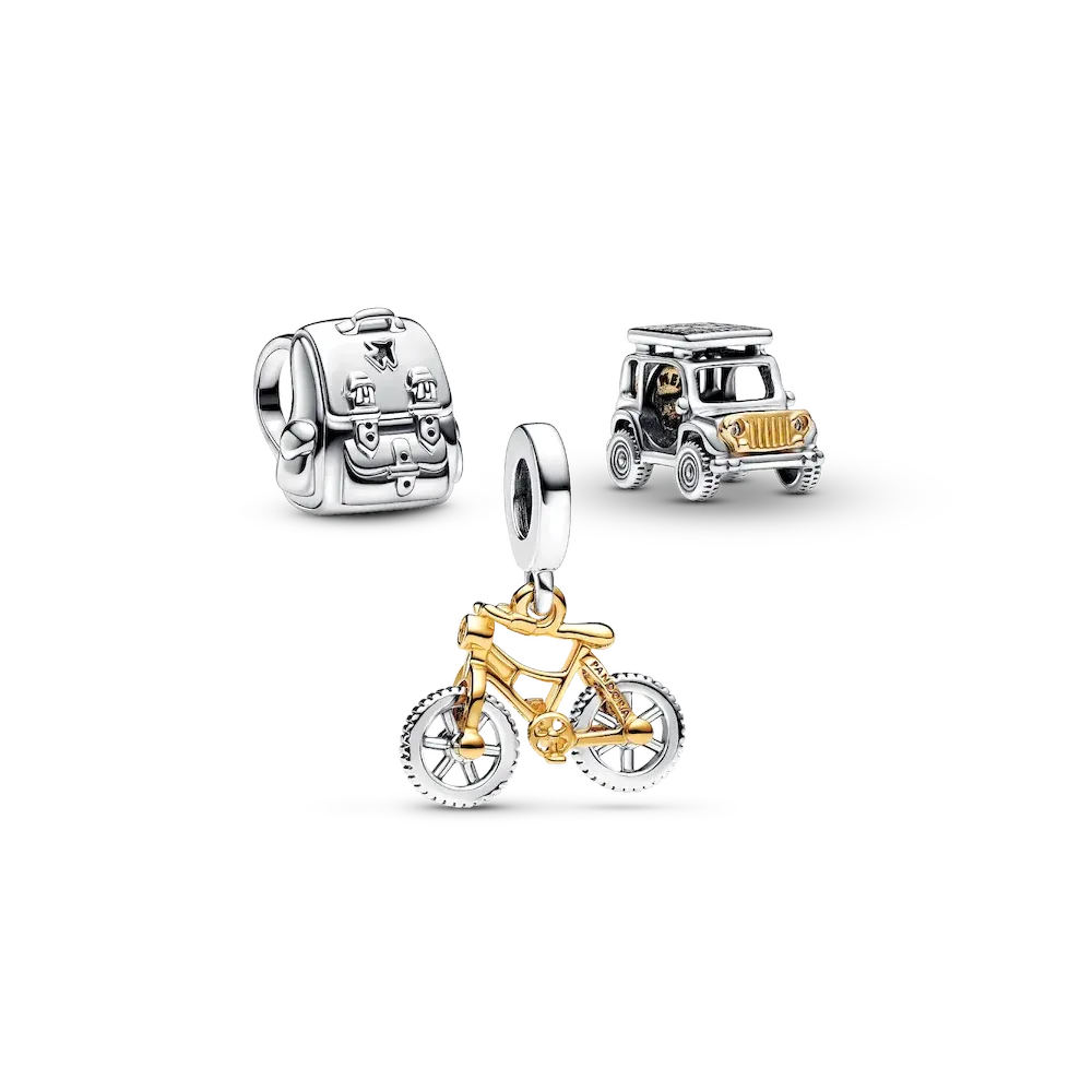 Let's Go On An Adventure Charm Trio