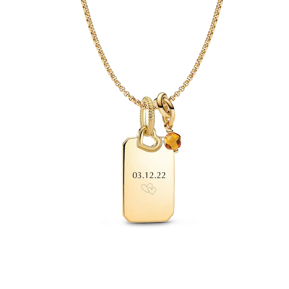 NAMPS0704_RGB.webp November Engravable Dangle Charm Necklace Set - Image 1