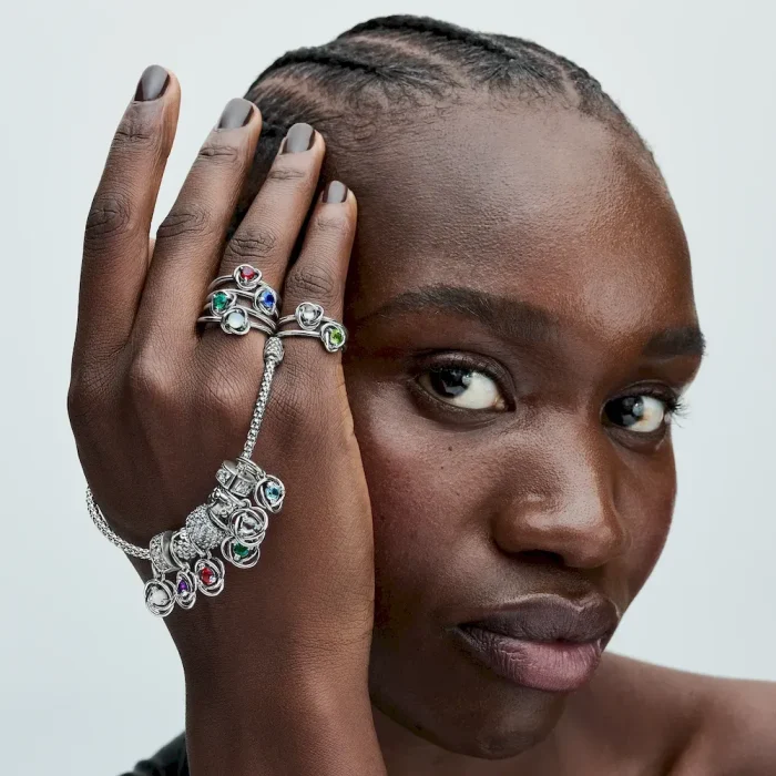 Purple Eternity Circle Dangle Charm - Image 4