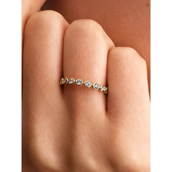 Lab-Grown Diamond Ring Set - Image 10