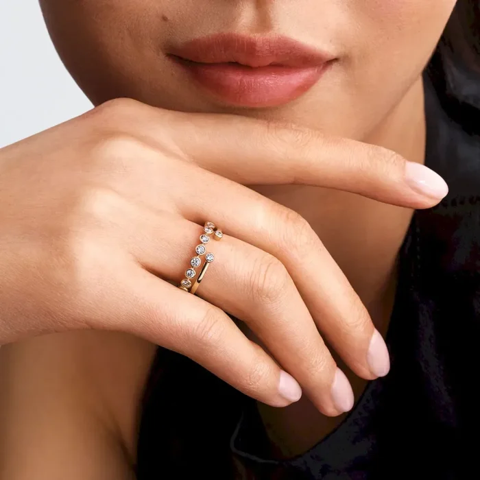 Lab-Grown Diamond Ring Set - Image 12