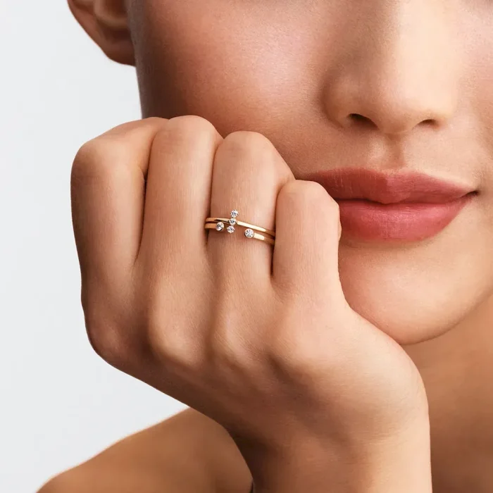 Pandora Era Lab-Grown Diamond Trio Ring - Image 4