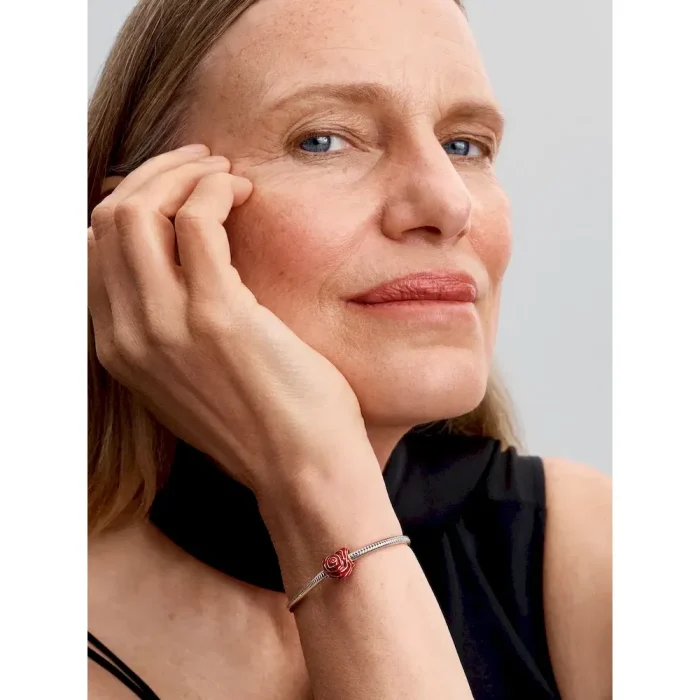 Rose Heart Charm - Image 3