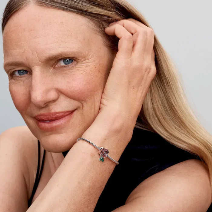 Rose in Bloom Charm Bracelet - Image 5