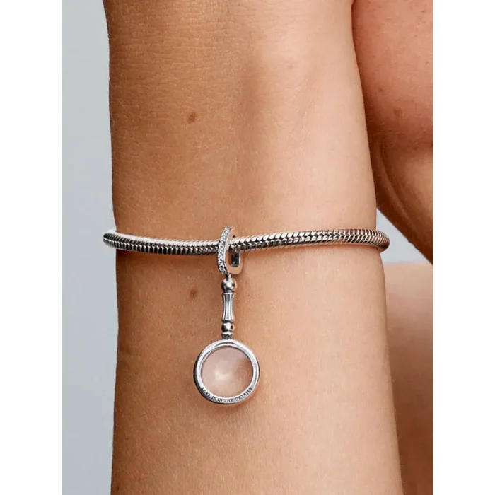 Magnifying Glass Dangle Charm - Image 2