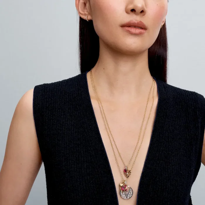 Year of the Snake Dangle Charm Necklace - Image 10