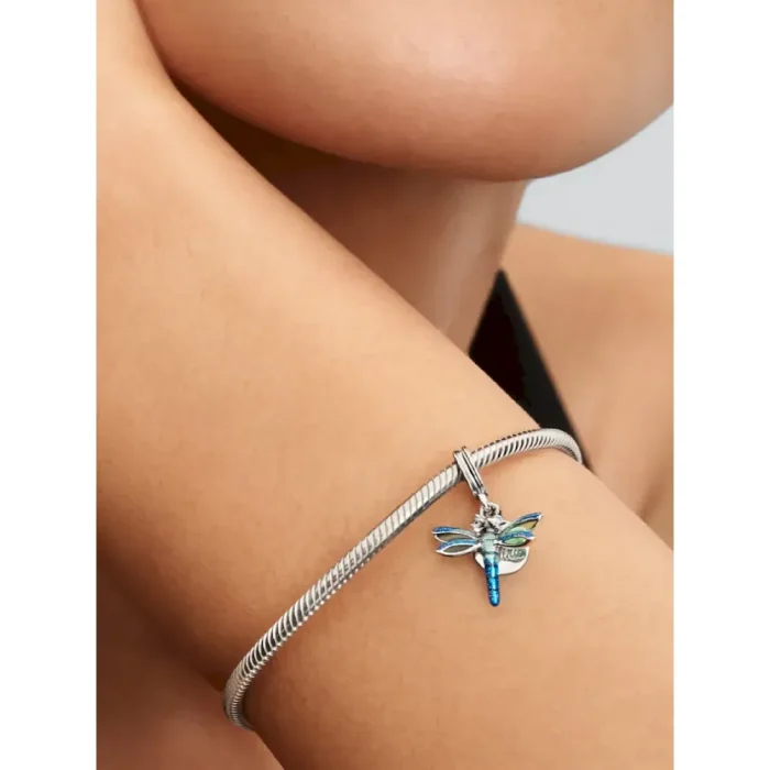 Dragonfly Double Dangle Charm - Image 2