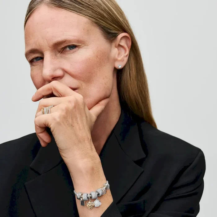 Arrow of Love Bracelet and Engravable Charm Set - Image 13