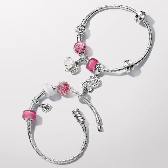Rose in Bloom Dangle Charm - Image 7