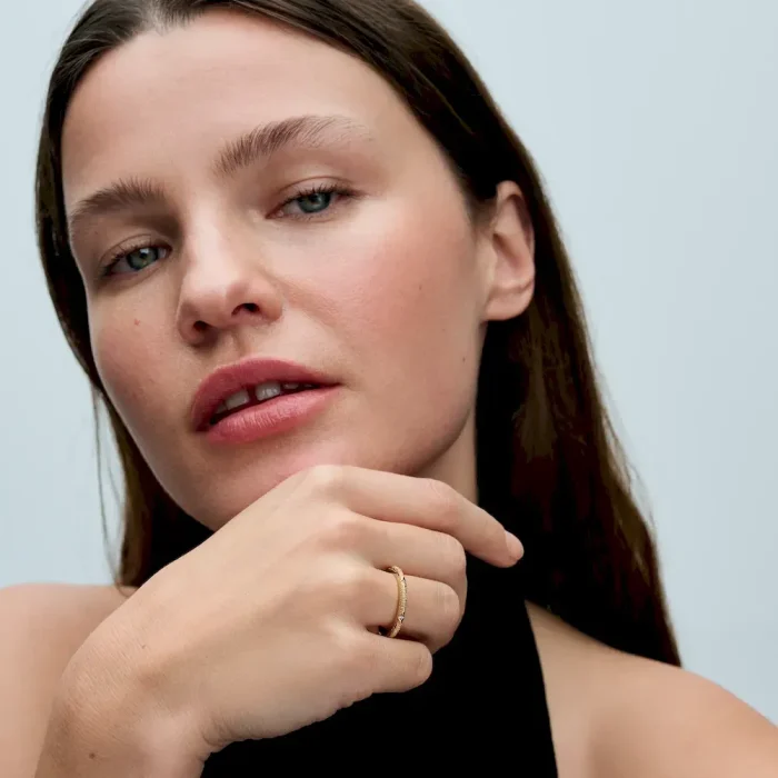 Pandora ME Texture & Stones Ring - Image 3