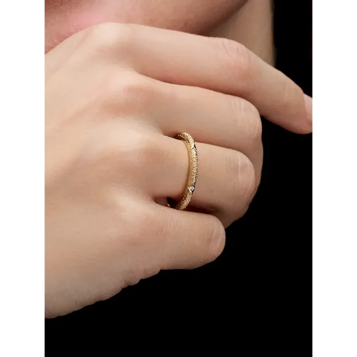 Pandora ME Texture & Stones Ring - Image 2