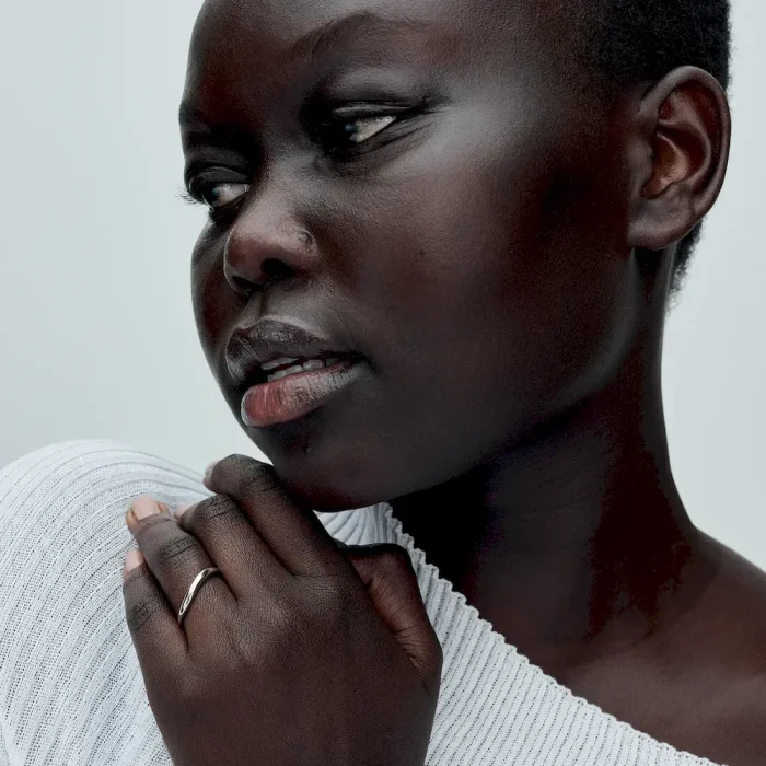 Organically Shaped Band Ring - Image 4