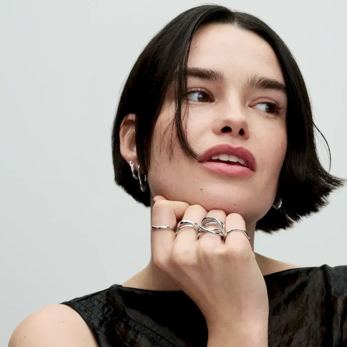 Organically Shaped Band Ring - Image 5