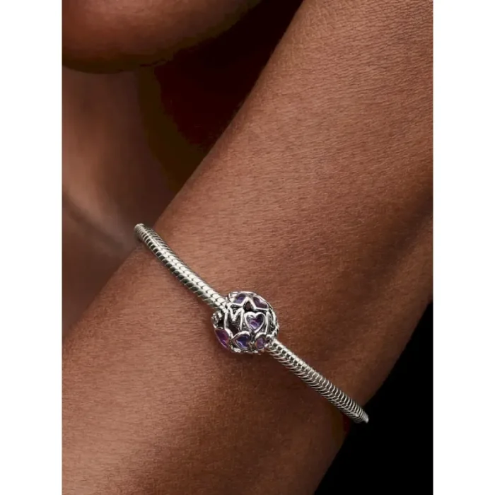 Openwork Hearts Mom Charm - Image 2