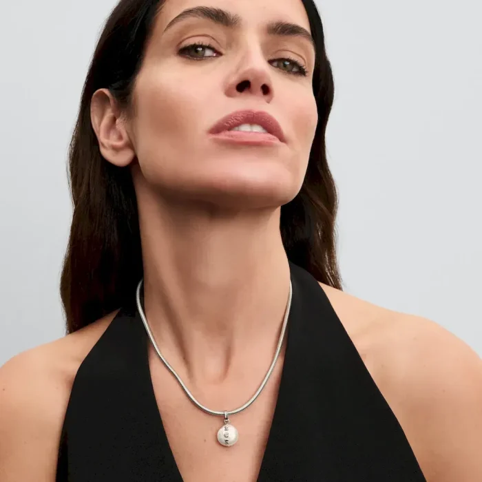 Treated Freshwater Cultured Baroque Pearl Mom Dangle Charm - Image 5