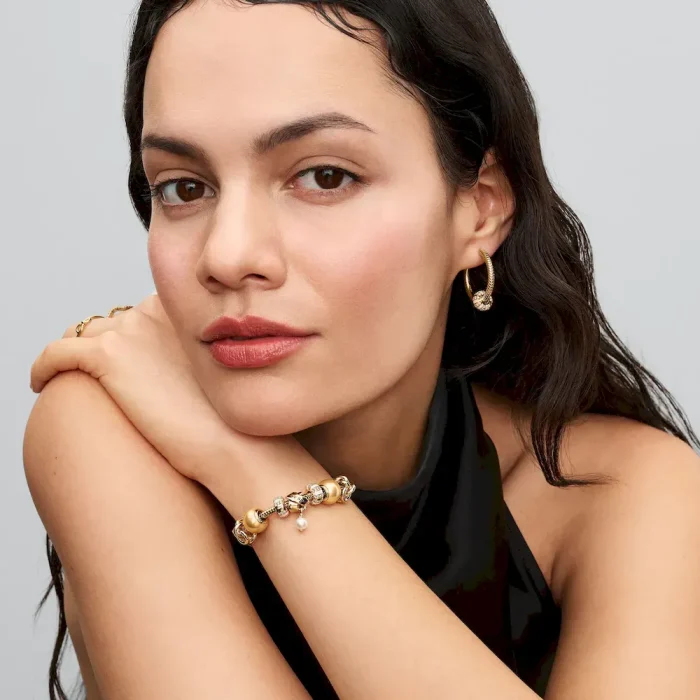 Treated Freshwater Cultured Baroque Pearl Mom Dangle Charm - Image 4