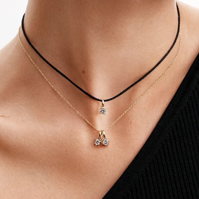 Pandora Talisman 14k Gold Lab-grown Diamond Star Pendant - Image 4