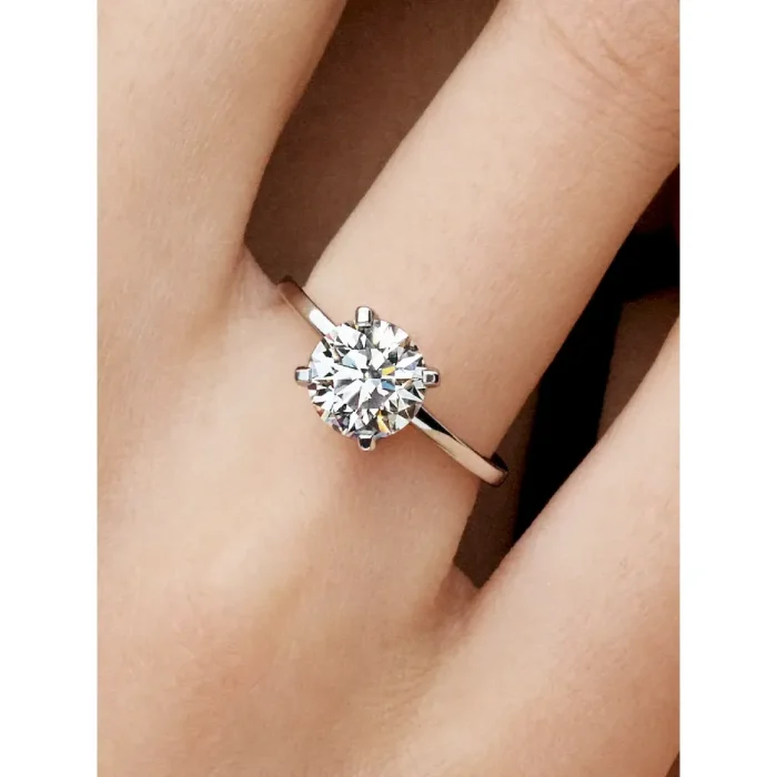 Pandora Era 14k White Gold Lab-grown Diamond Ring - Image 2