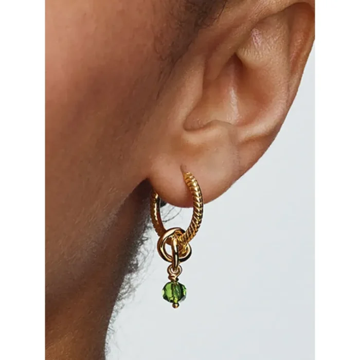 August Engravable Dangle Charm Necklace Set - Image 5