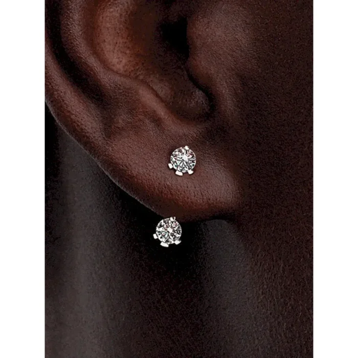 Pandora Nova Sterling Silver Lab-grown Diamond Stud Drop Jacket Earrings - Image 2