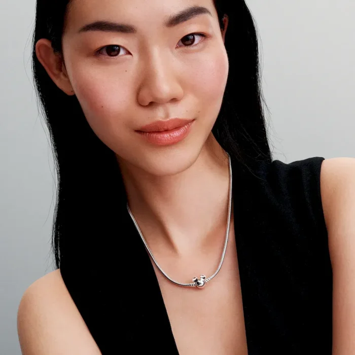 Disney Mickey Mouse Snake Chain Necklace - Image 3