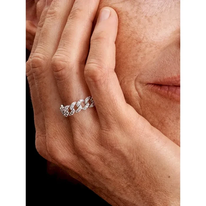 Timeless Pave Cuban Jewelry Set - Image 4