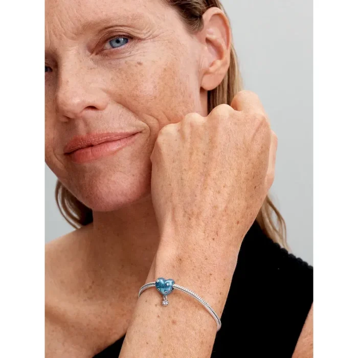 Hot Air Balloon Heart Charm - Image 3