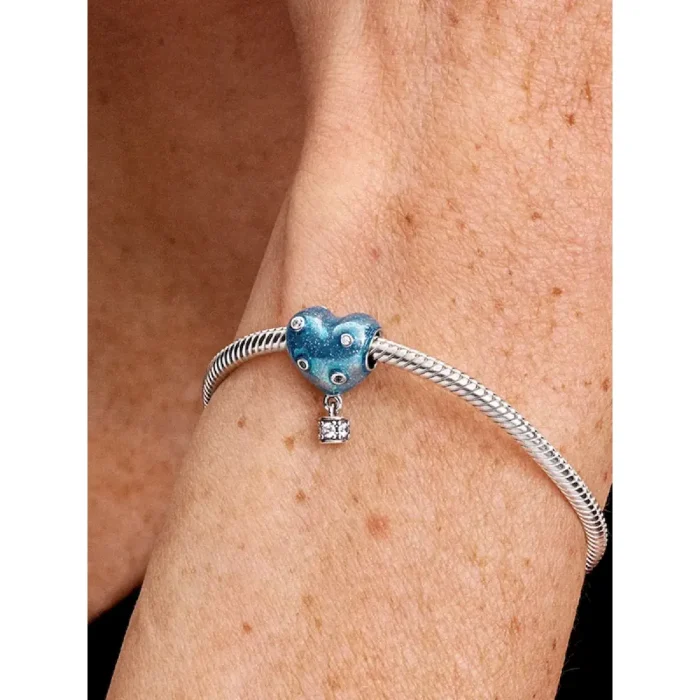 Hot Air Balloon Heart Charm - Image 2