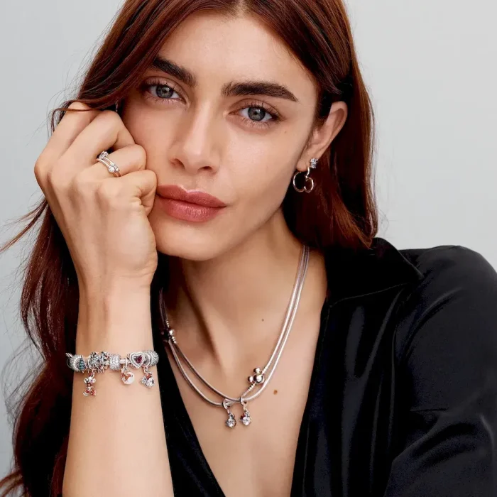 Minnie Mouse Ice Skating Dangle Charm - Image 4