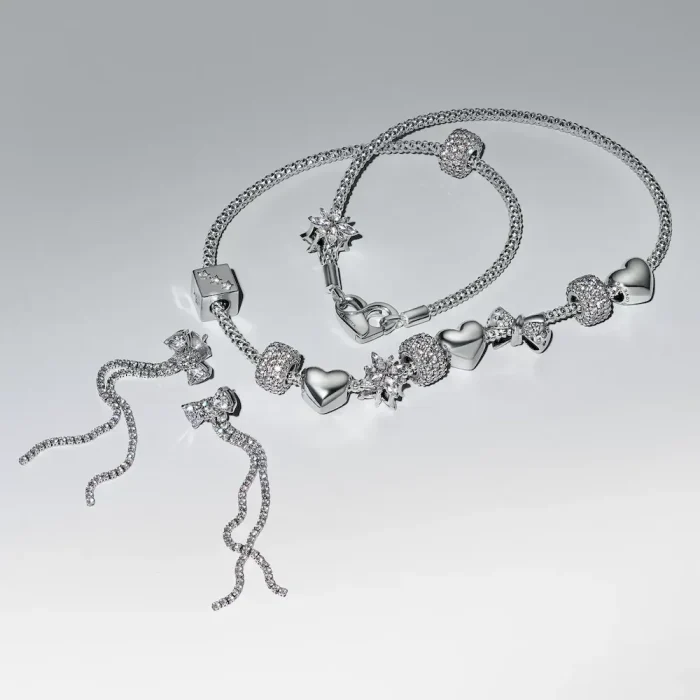 Sparkling Pavé Triple-row Charm - Image 9