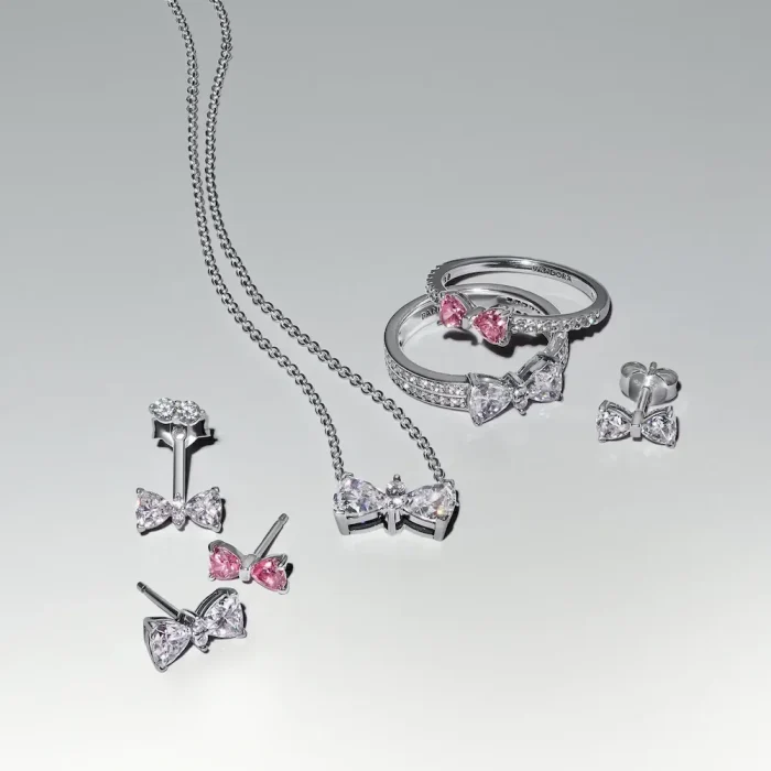 Sparkling Bow Ring Set - Image 15