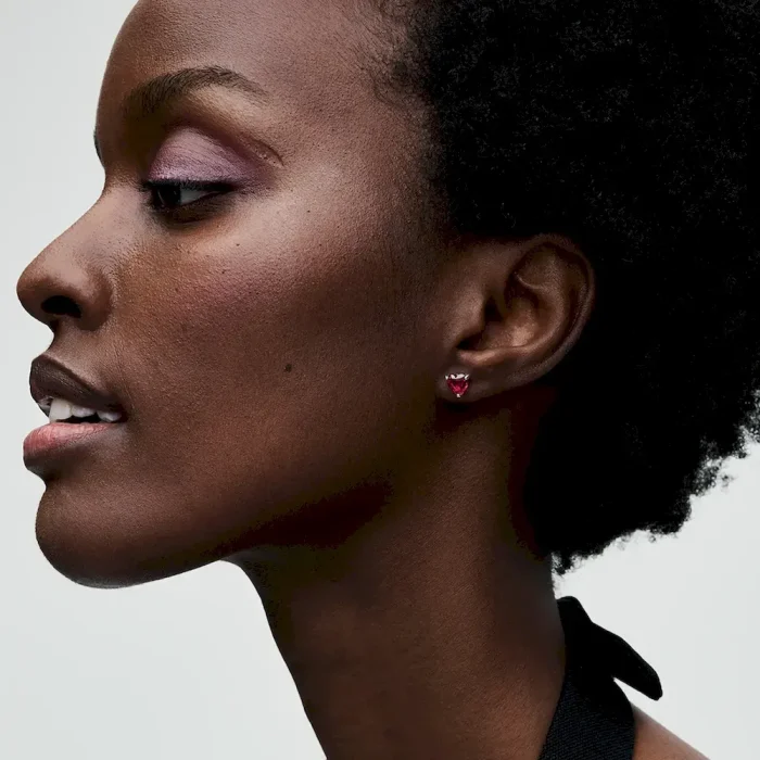 Sparkling Red Heart Ring Set - Image 13