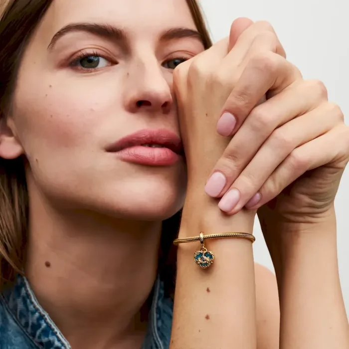 Aries Zodiac Dangle Charm Bracelet Set - Image 5