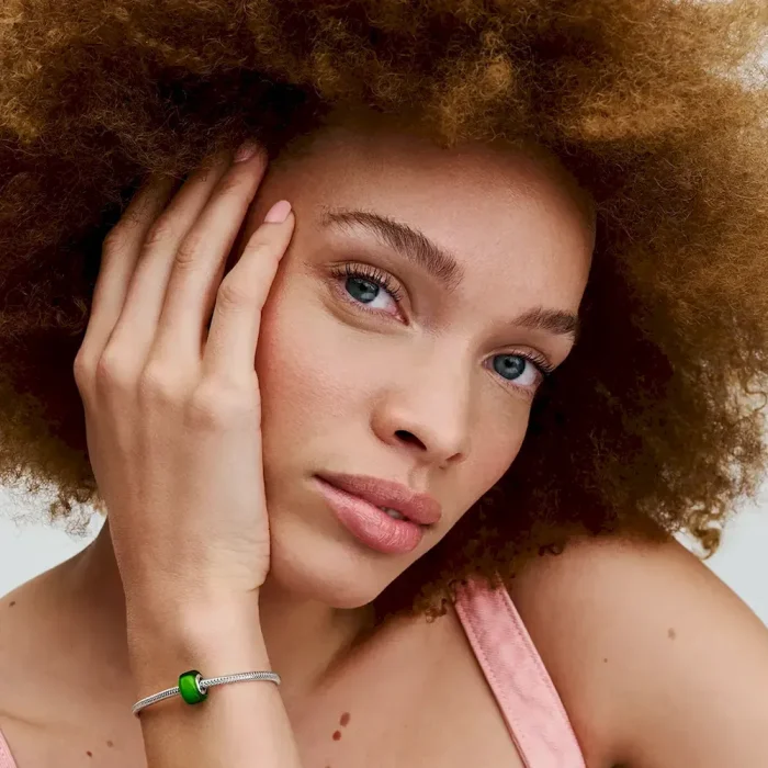 Green Mini Murano Glass Charm - Image 4