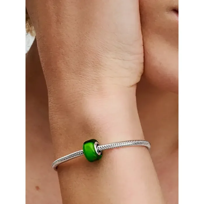 Green Mini Murano Glass Charm - Image 2
