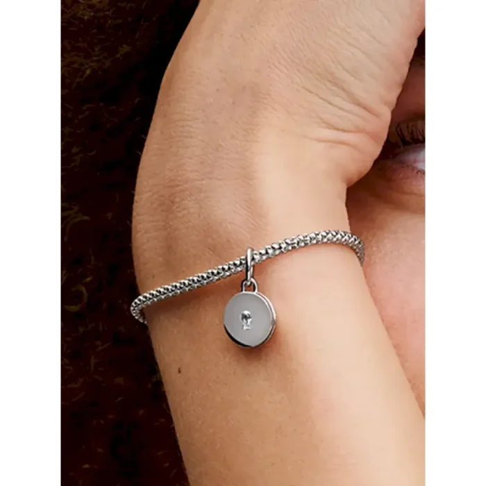 Openable & Engravable Love Locket Dangle Charm - Image 2