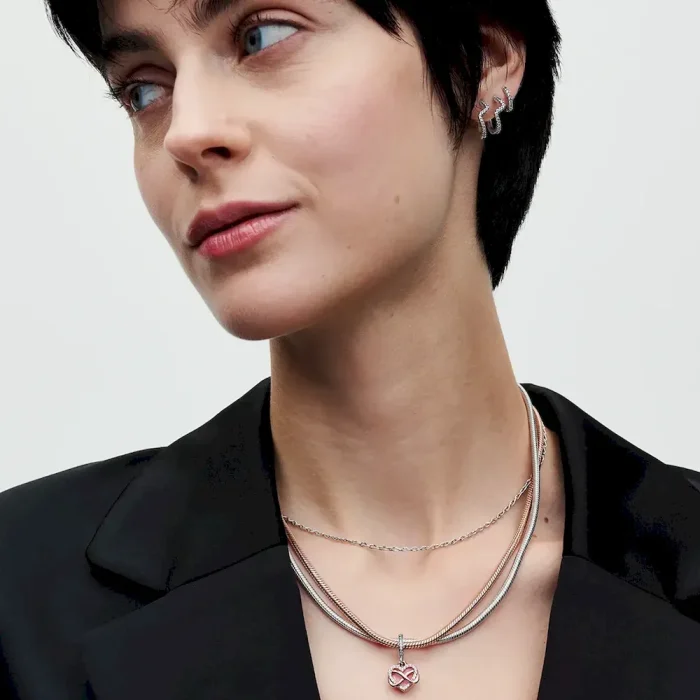 Pandora Moments Snake Chain Necklace - Image 5